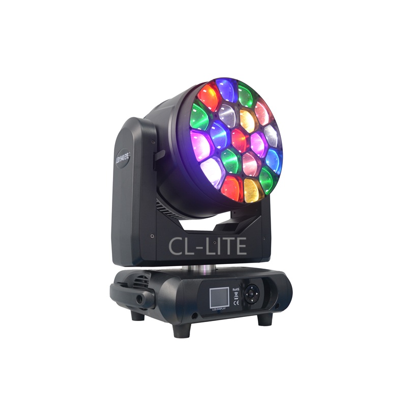 19pcs x 40W Bee Eyes LED Moving Head Light
